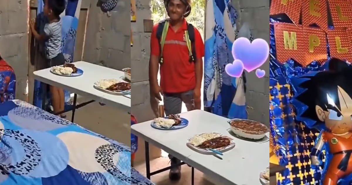 Viral: niño prepara la sorpresa más emotiva para el cumpleaños de su papá